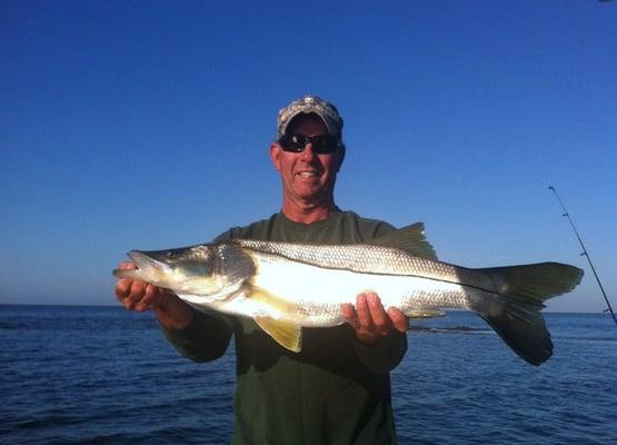 Snook fishing the flats