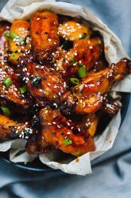 Sticky Icky Chicken Wings