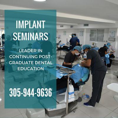 Visit www.implantseminars.com for more information!