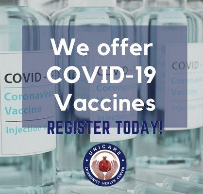 Unicare offers COVID-19 vaccines