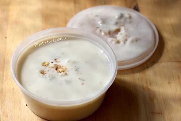 Thooti ($7.99) - ground rice pudding, super delicious