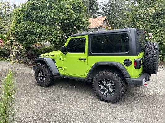 My 2021 Rubicon W/Tint by @kitsap Tint