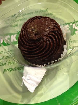 The gluten free chocolate fudge cupcake