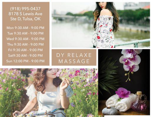 #DYRelaxMassage #Tulsa #SummerWellness #RelaxAndRenew