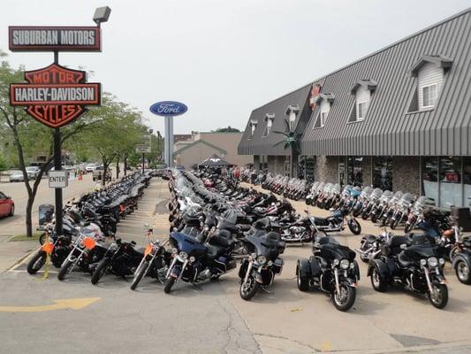 100's of motorcycles in stock