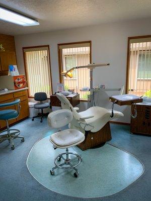 The treatment area - this is where the orthodontic magic happens!