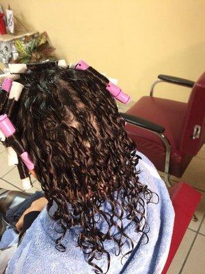 Spiral perm $88