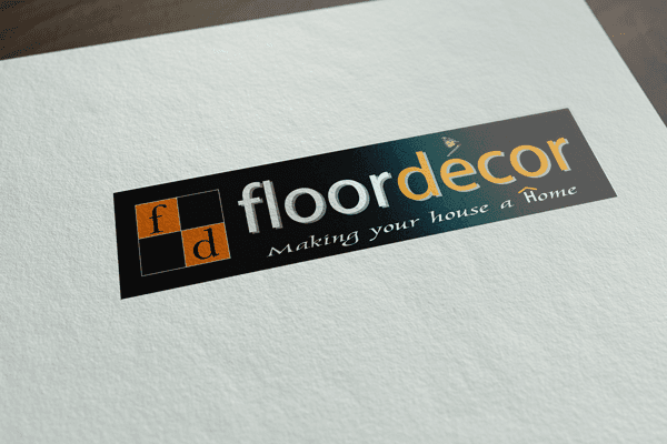 Logo for Floor Decor in HIlo Hawaii. Located at 700 Manono St.