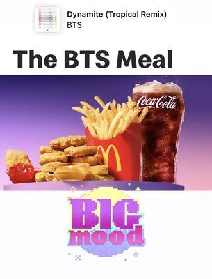 The BTS Meal hehehe