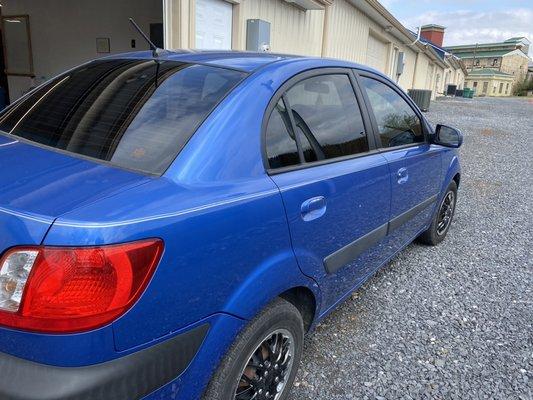 Kia tinted with SolarFX