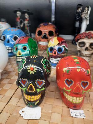 Day of the dead skulls