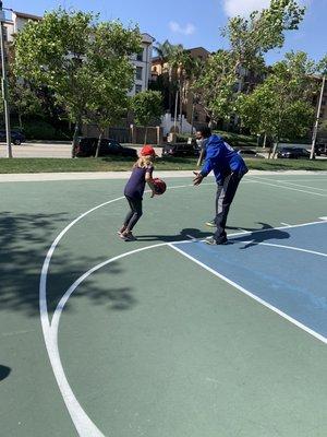 One on one youth training.  It's never too early or to late to be great!