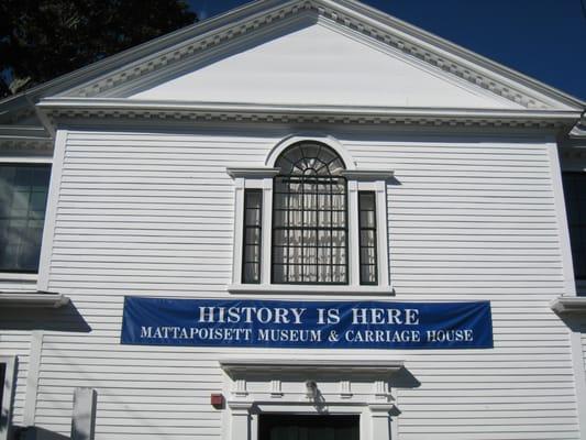 Wes refinished the exterior of the Mattapoisett Historical Society in fall 2012.