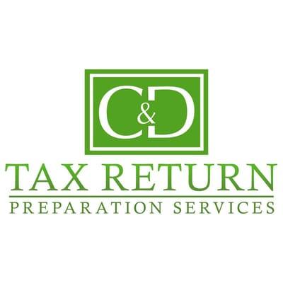 C&D Tax Return Preparation Services Logo.