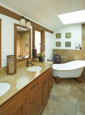 A bathroom designed by Santa Cruz Kitchen & Bath