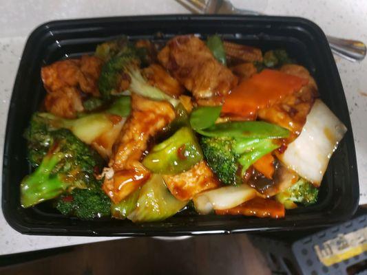 garlic tofu