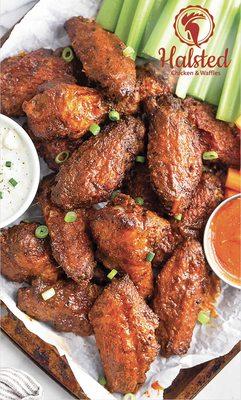 Jumbo chicken wings!