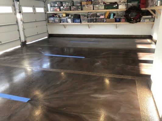 Garage floor