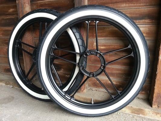 Another perfect set of Puch moped wheels. Thanks again!