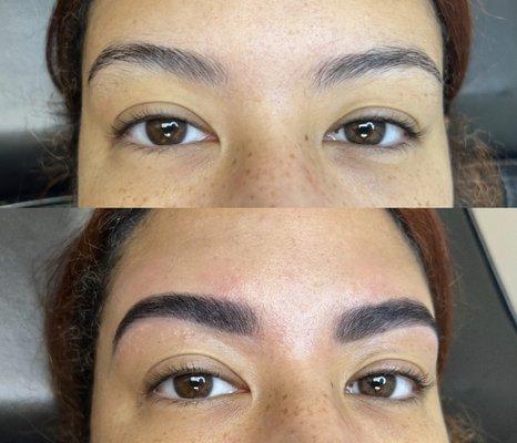 Brow Wax + Tint