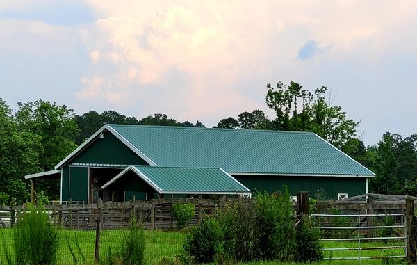 Horse barn