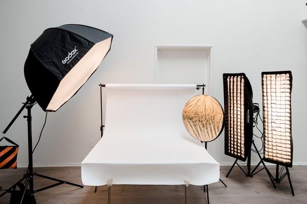 Product photography setup