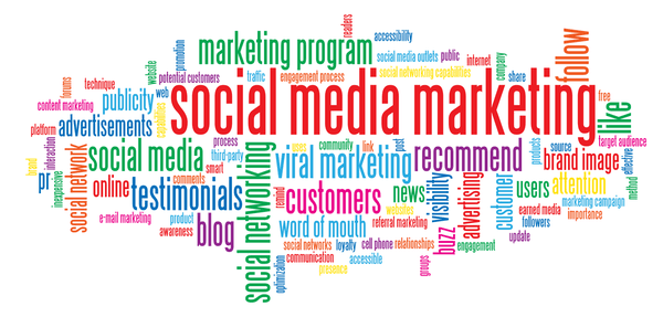 Social Media Marketing-SMM- is the communication between people where they share, exchange, & create ideas in virtual communities & networks