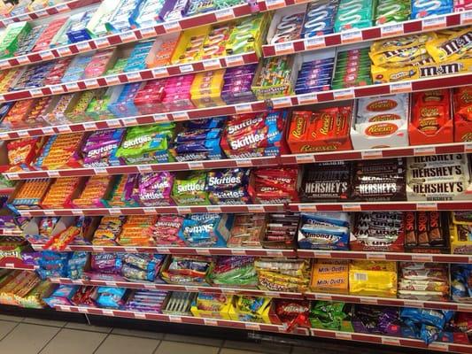 Love raceways they always have the best candy selection