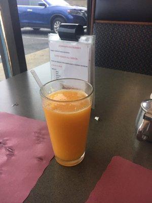 Fresh squeezed OJ