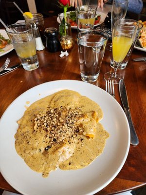 Butternut squash ravioli