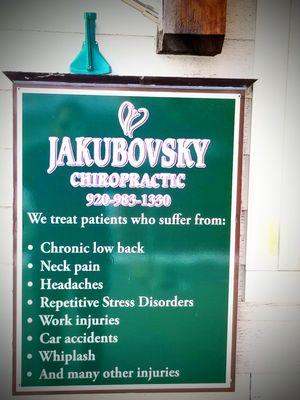 Jakubovsky Chiropractic 2200 Dickinson Rd #3, De Pere, WI 54115