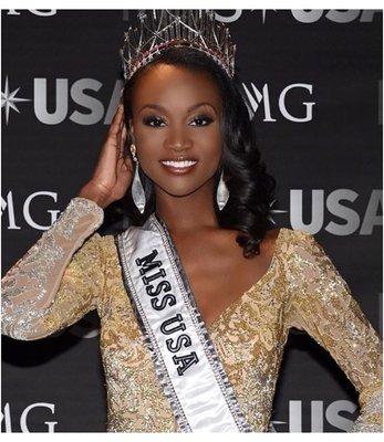 YESSS...Miss USA wears Haute Hair Malaysian Loose Wave