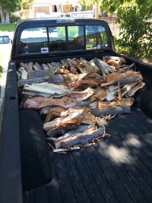 Five days of wood for camping!