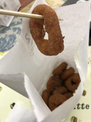 These donuts were so worth the drive out to the swap meet on Sunday afternoon. The lunch was great too! Get 24 for sure.