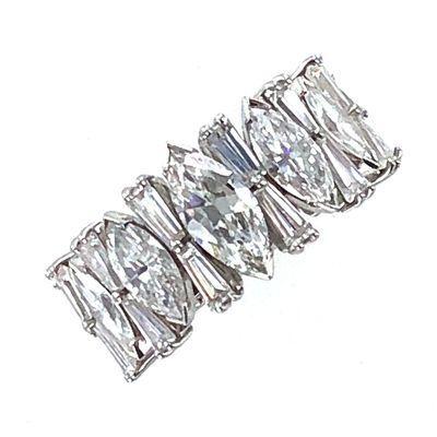 Vintage Marquise Diamond Eternity Band