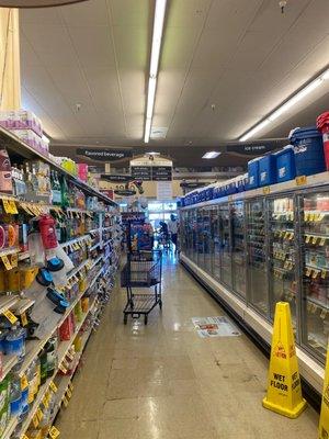 Ice cream aisle