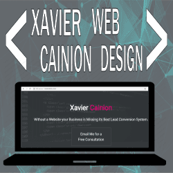 Xavier Cainion - Web Design