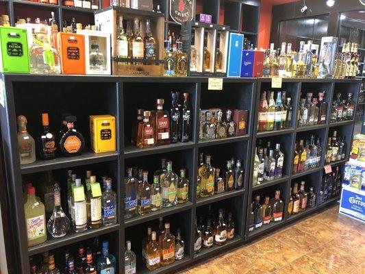 Wide selection of Tequila! Some unique bottles make great gifts!