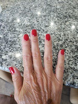 Gel manicure