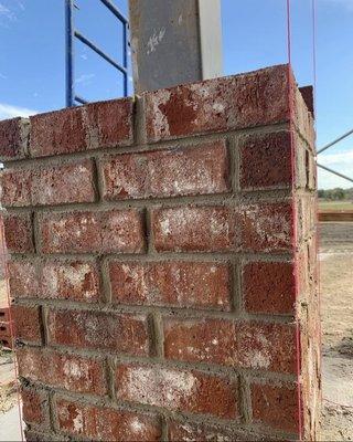 Brick column