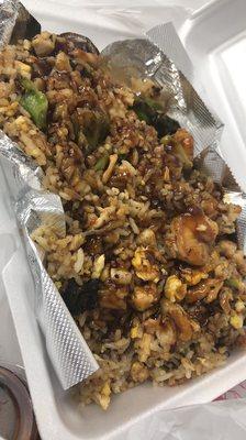 Shrimp fried rice