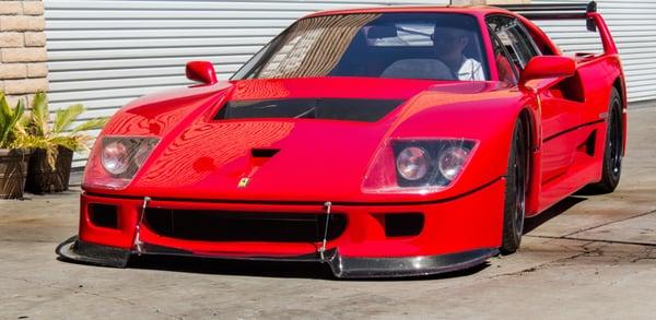 Revoltuion Motorsports super F40 built here over 3 years time. Fully converted to an LM spec race car. 650HP!!