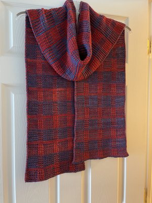 Flannel Scarf using Urth Yarn