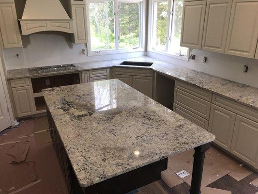 White Ice Granite Countertops