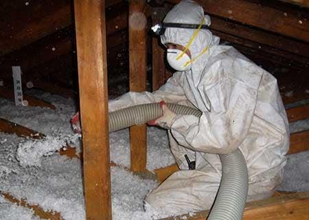 Attic Clean Up And Restoration Insulation