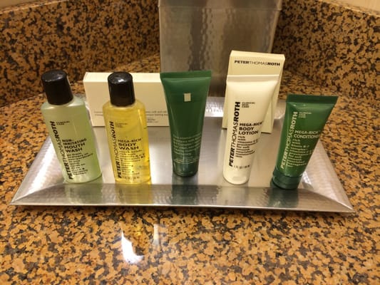 Awesome Peter T Roth toiletries