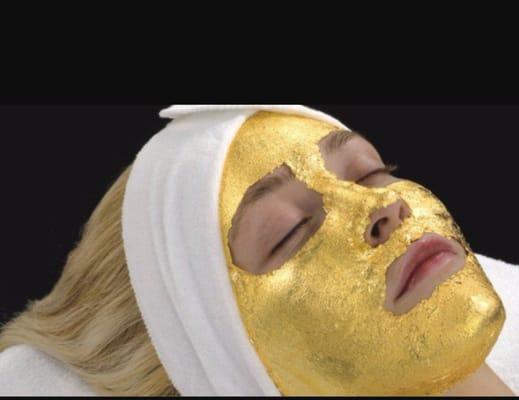 the 24 carat gold mask is a type of treatment of facial mask made of 24 carat gold foil  these facials are marked to have ben...