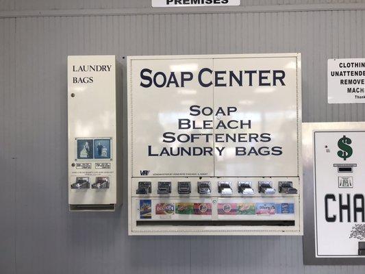 Amenities to make laundry better!