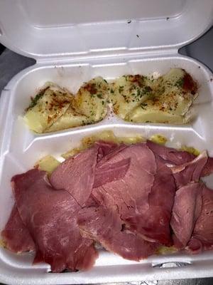 St Patrick's Day Corned Beef and Cabbage