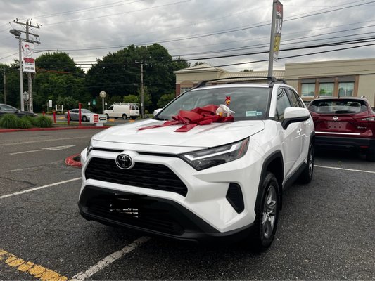 My brand new RAV4 , Stella